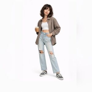 Vervet Mint Green Denim Jeans Size 26 NWT